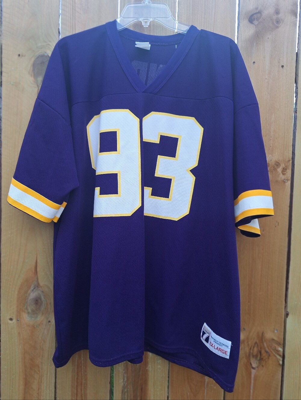 John Randle Vikings Jersey Vintage Logo 7 Size XXL